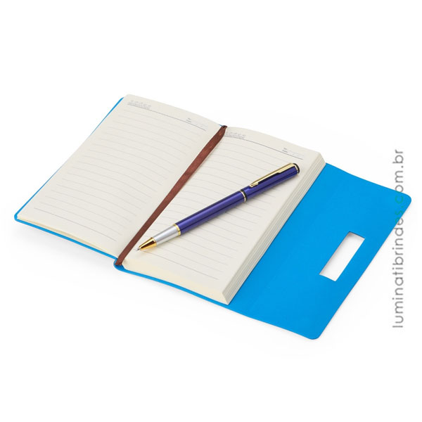 Conjunto Caderno Escriba com Caneta