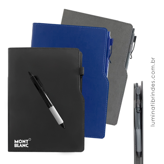 Kit Caderno e Caneta Prime