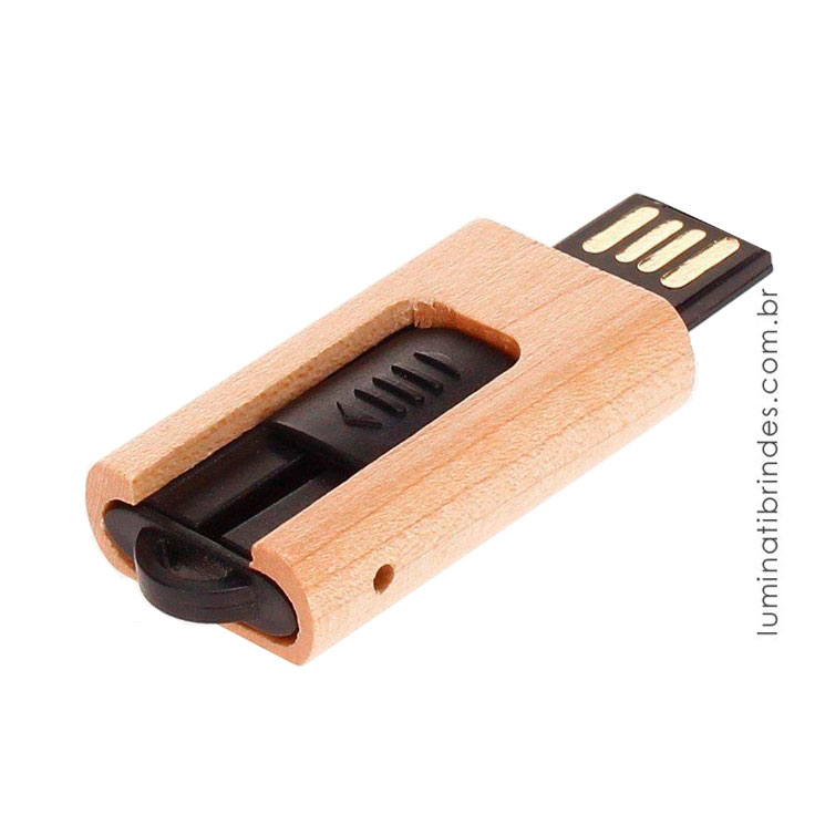 Pendrive Ecológico Modelo Retrátil