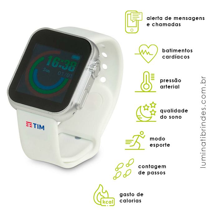 Relógio de Pulso Fit Smart